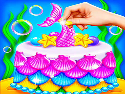 Mermaid Glitter Cake Maker img